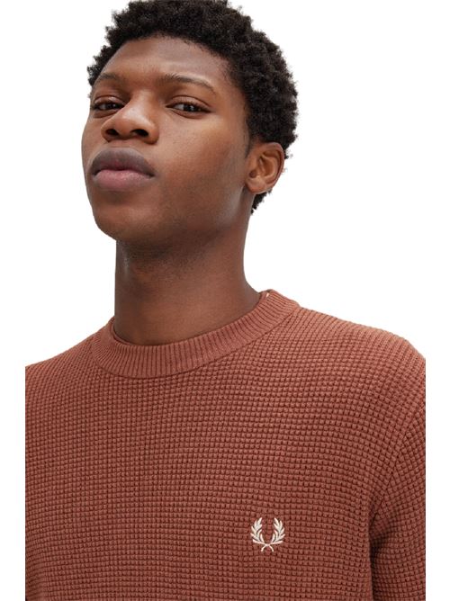 K6507S54 MARRONE FRED PERRY | K6507S54 MARRONE